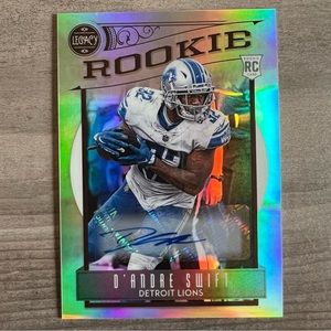 D’Andre Swift Autographed Rookie Card - 16/49